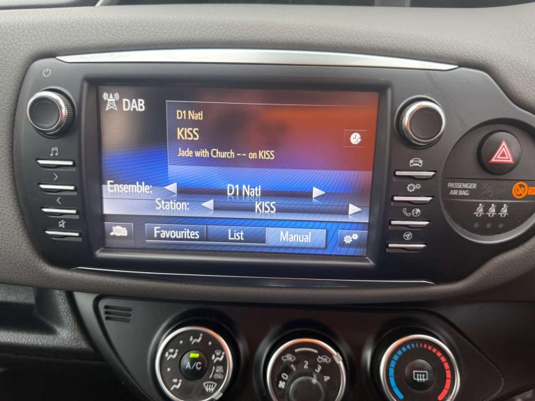 2017 Toyota Yaris 1.5 VVT-i Icon 5dr HATCHBACK PETROL Manual