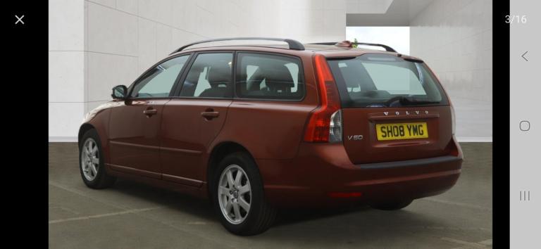2008 Volvo V50 1.8 SE 5dr ESTATE Petrol Manual