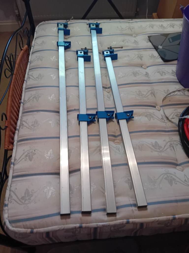 Silverline aluminum sash clamps