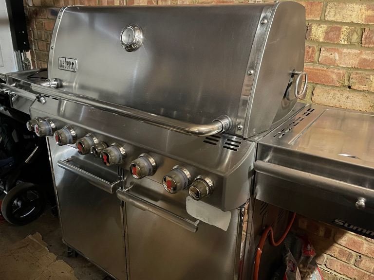 Weber Summit S670 Stainless Steel Gas BBQ/Gril