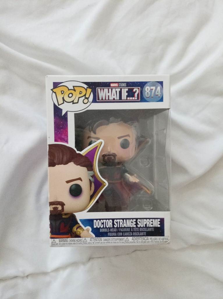 Funko Pop! Doctor Strange Supreme #874 – Marvel What If...?, In Box