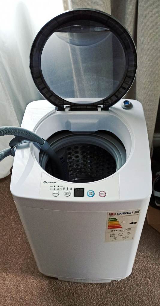 Costway 3.5kg Portable Washing Machine - White - Very Good Condition