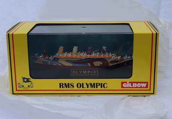 BEAUTIFUL SCALE MODEL SHIP: RMS OLYMPIC