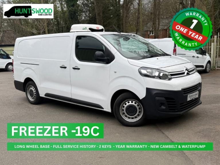 2021 CITROEN DISPATCH FRIDGE FREEZER PANEL VAN 2.0L HDI - DOWN TO -19C - NEW MOT