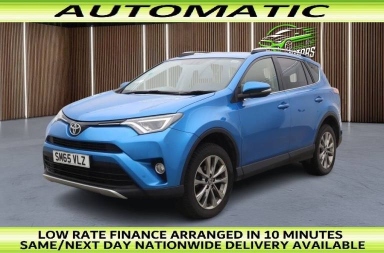2015 65 TOYOTA RAV4 2.0 V-MATIC EXCEL SUV 5DR PETROL CVT 4WD EURO 6 (S/S) (151 P