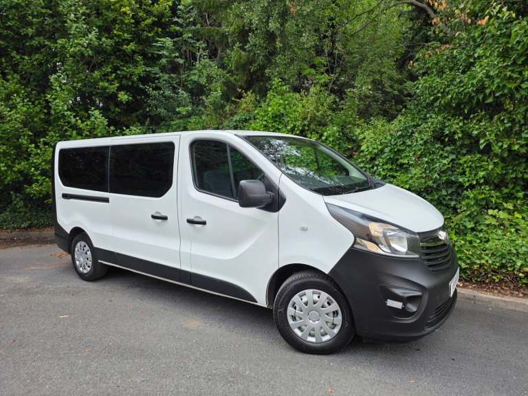 2018 VAUXHALL VIVARO 1.6 CDTI 2900 BITURBO EURO6 LWB 9 SEATS MINIBUS EX POLICE