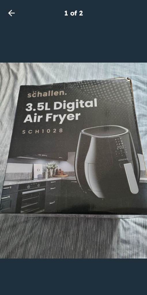 SCHALLEN 3.5L Digital Air Fryer - Brand New & Boxed