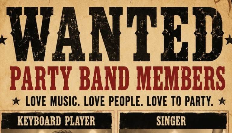 Experienced Keys and singer wanted (2 positions) 