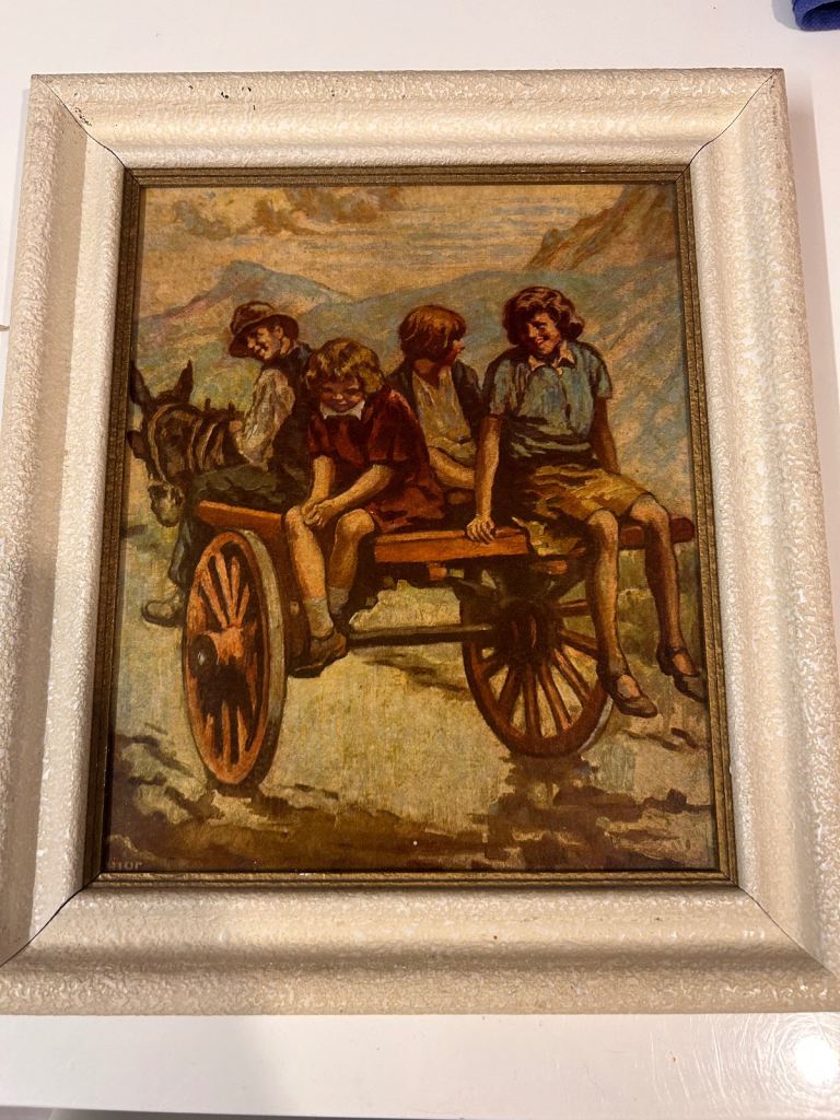 Beautiful old print by William Conor