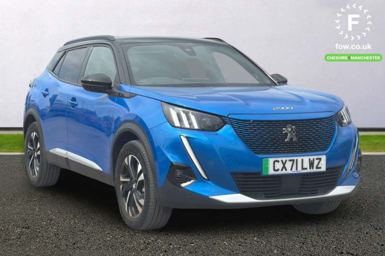2021 Peugeot 2008 100kW GT 50kWh 5dr Auto Hatchback ELECTRIC Automatic
