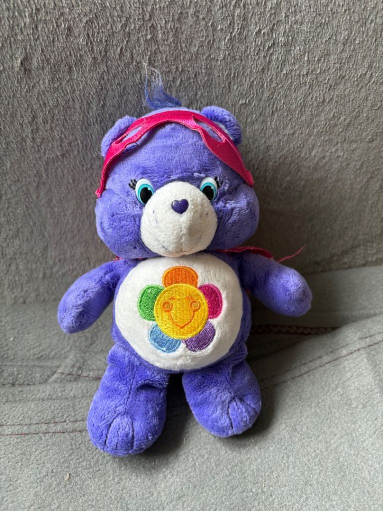 Care Bear Superhero Plush Toy - Purple