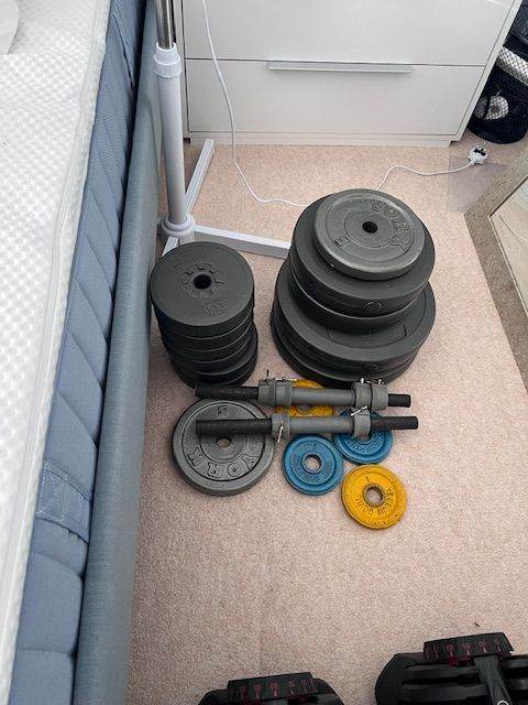 Free Weights to good home