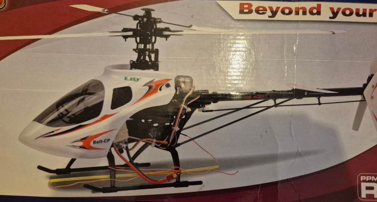 RC Helicopter  swap for rc nitro car or cb radio antenna 