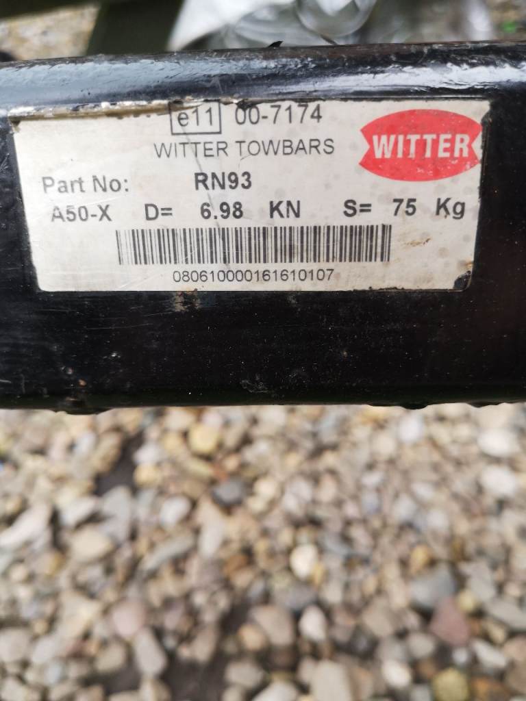 Renault clio 3 tow bar