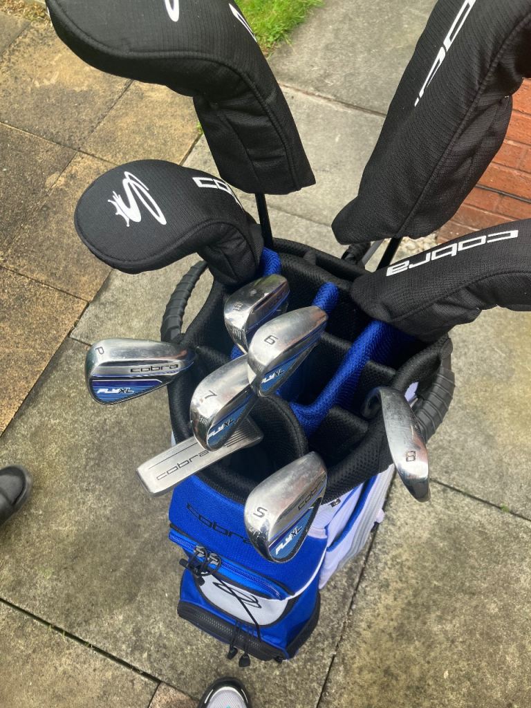 Cobra Golf Club Set with Bag – Good Condition