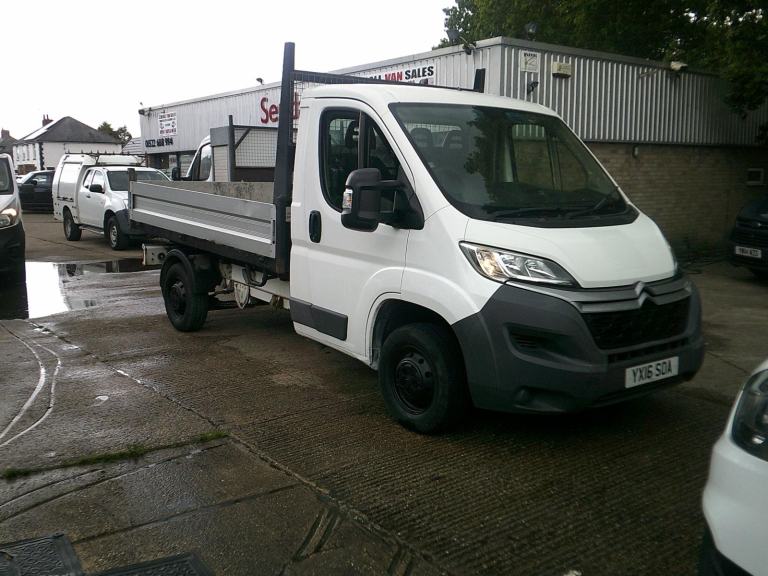 Citroen Relay TIPPER,2016,16 REG,WHITE,ONLY 72,000 MILES,1 OWNER,VERY CLEAN VAN