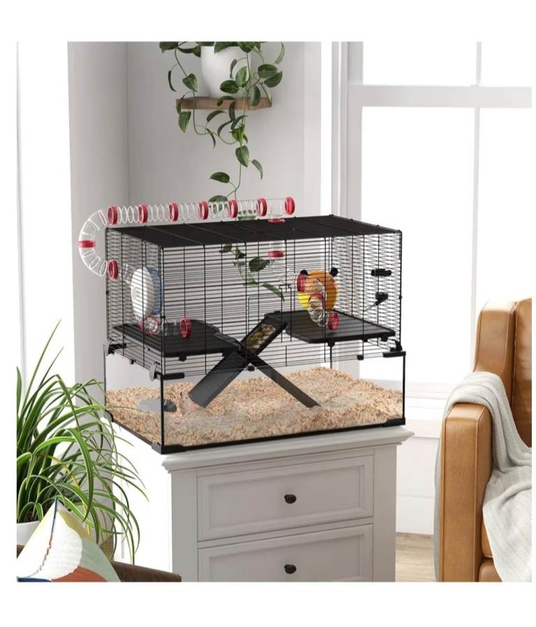Lovely Hamster Tank + Extras