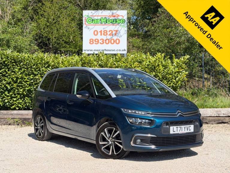 2021 71 CITROEN GRAND C4 SPACETOURER 1.2 PURETECH SHINE MPV 5DR PETROL EAT8 EURO