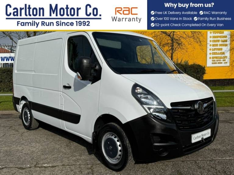 2020 Vauxhall Movano 2.3 CDTi 2800 BiTurbo Edition Panel Van 5dr [ AIR CON ] FWD L1 H1 Euro 6 (1 ...