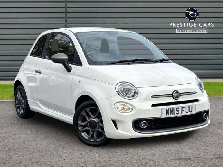 2019 Fiat 500 1.2 S Euro 6 (s/s) 3dr HATCHBACK Petrol Manual