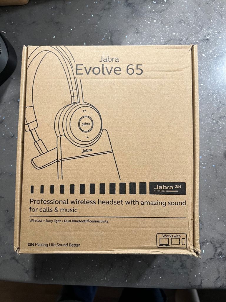 Headset Jabra Evolve 65 (Unused)
