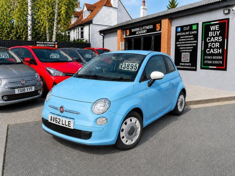 2012 Fiat 500 1.2 Colour Therapy 3dr HATCHBACK Petrol Manual