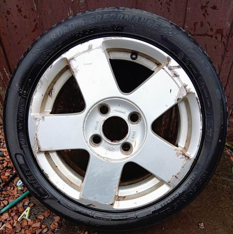 Genuine Ford Fiesta Mk6 15" 5-Spoke Alloy Wheel & Tyre (195/50 R15)