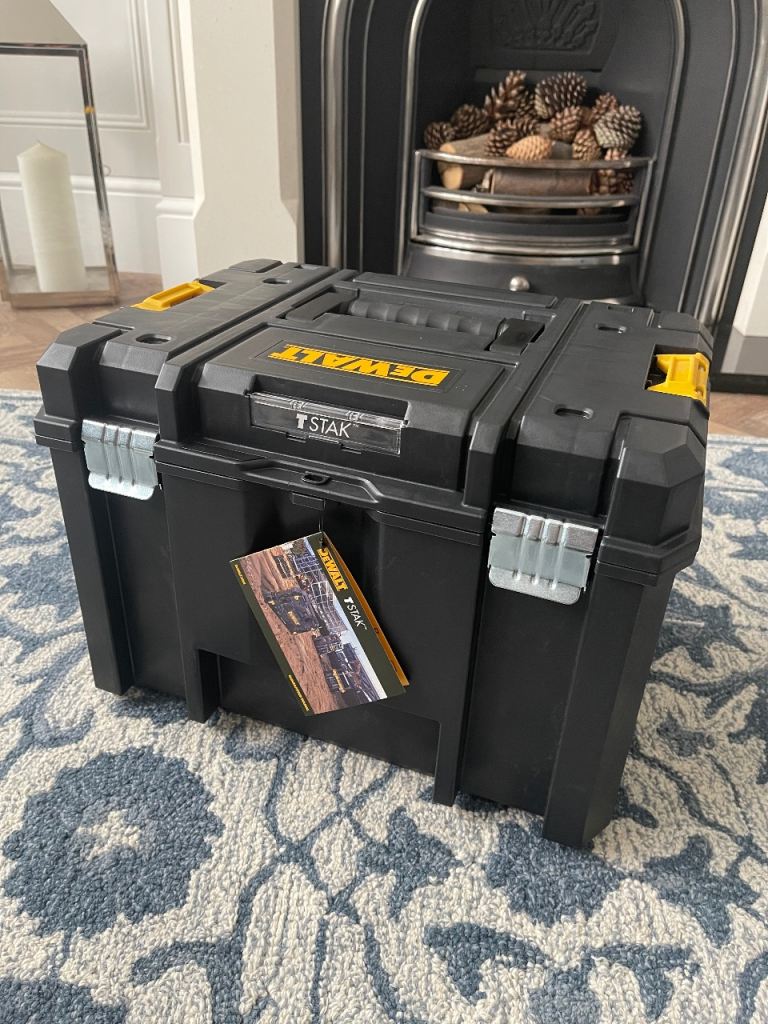 DEWALT TSTAK VI Tool Storage System Deep Tool Box Brand New | in ...
