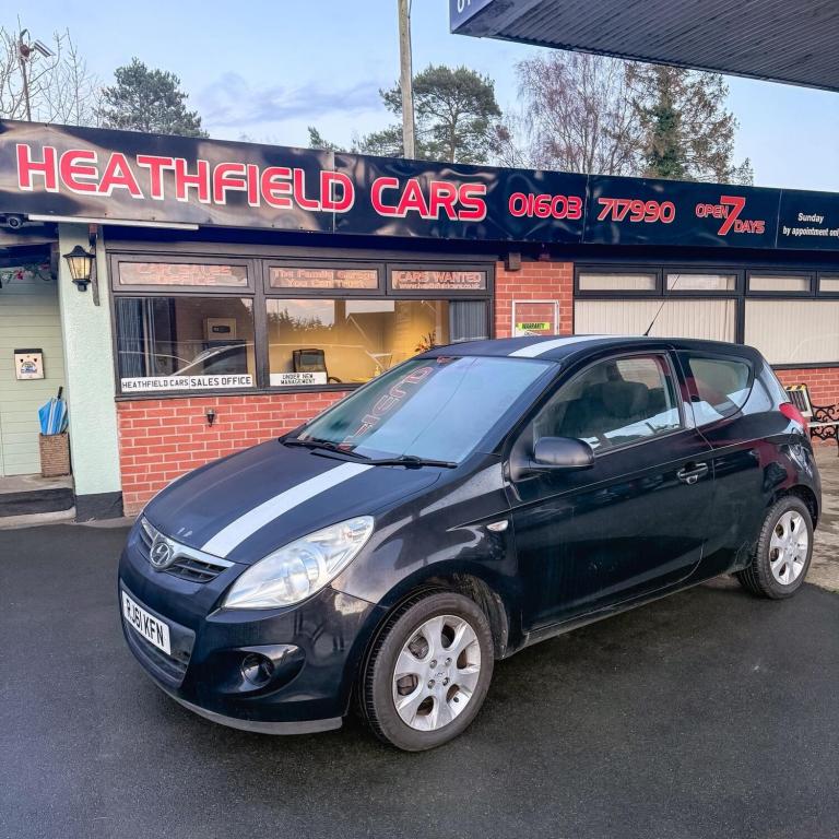 2011 Hyundai i20 1.2 Comfort 3dr HATCHBACK Petrol Manual
