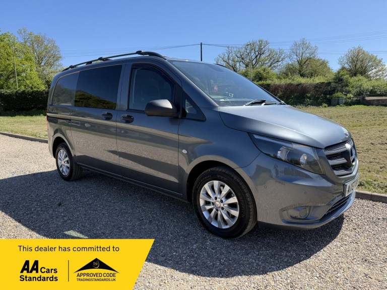 2017 Mercedes-Benz Vito 2.1 114 CDI Premium Crew Van Double Cab 5dr Diesel G-Tronic+ RWD L1 Euro ...