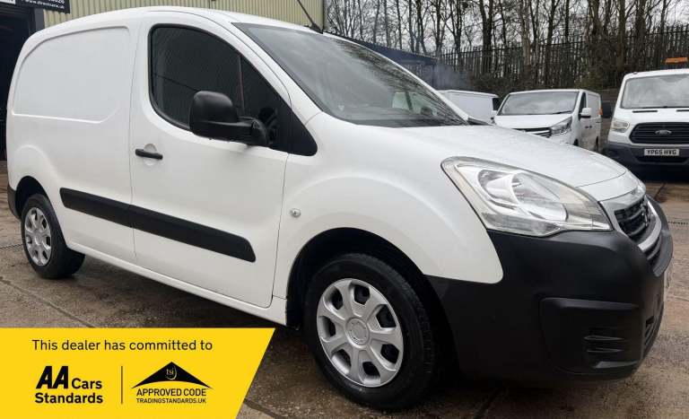 2016 Peugeot Partner 850 1.6 BlueHDi 100 Professional Van [non SS] PANEL VAN DIESEL Manual