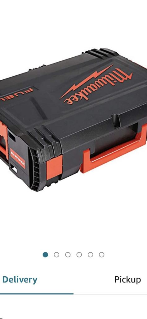 Milwaukee Fuel Hard Stackable Carry Case for M18 Hammer Drill or