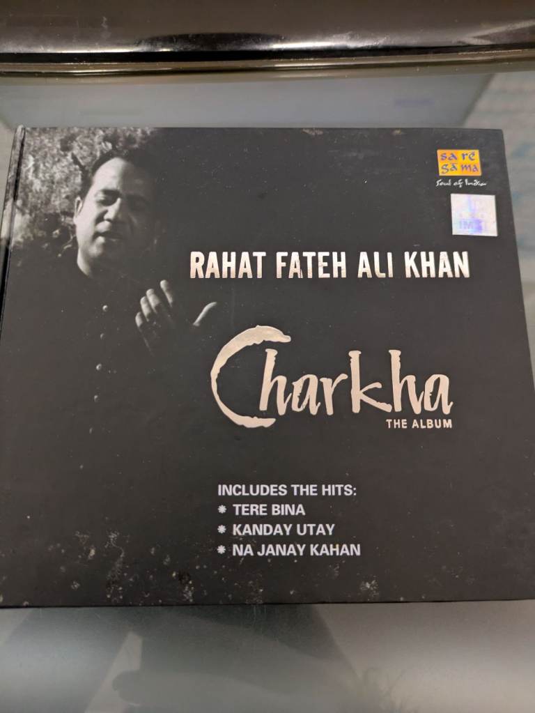  Rahat Fateh Ali Khan CHARKHA Indian Asian Hindi Bollywood Blockbuster Music CD ref 61