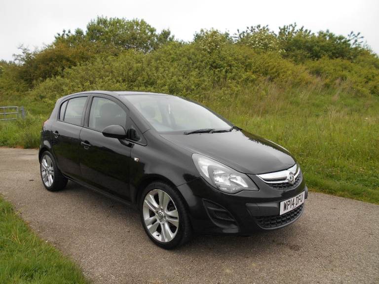 VAUXHALL CORSA 1.3 DIESEL DESIRE BLACK 2014 £35 A YEAR ROAD TAX BARGAIN ONLY £2295*LOOK*PX/DELIVERY