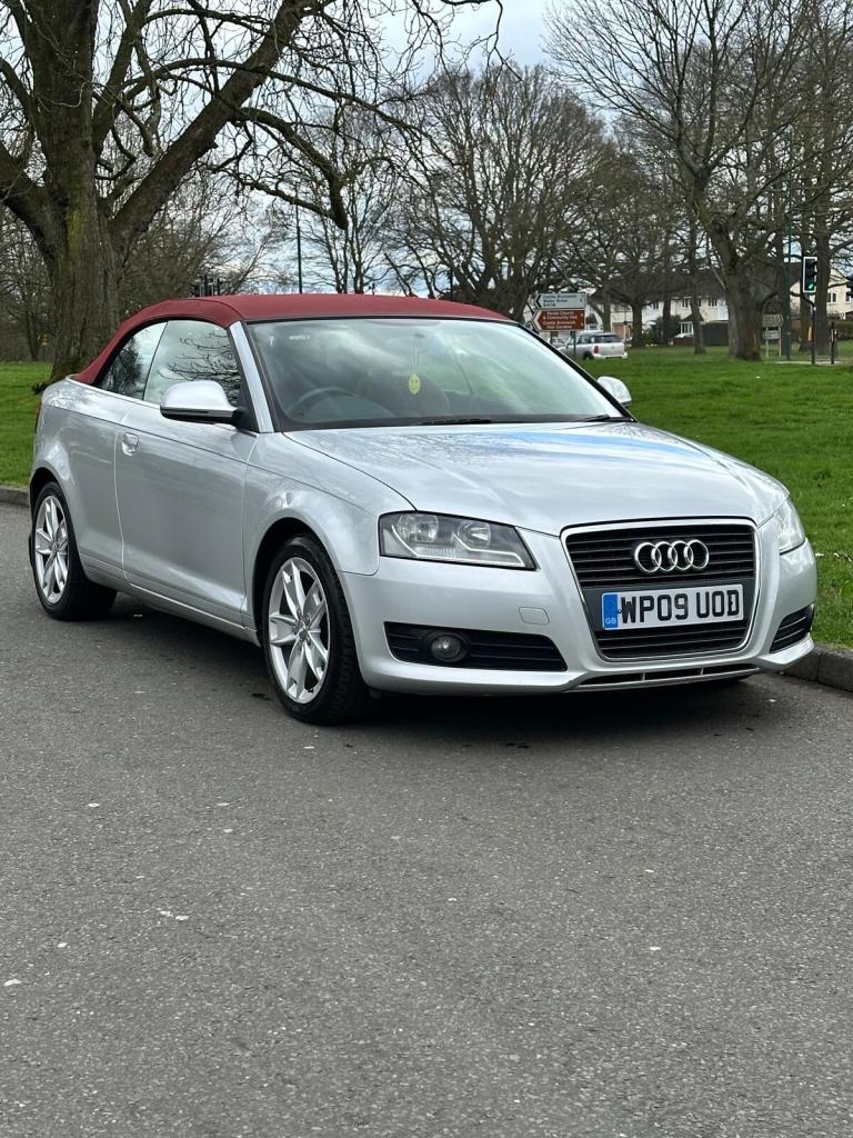 2009 Audi A3 1.8 T FSI Sport 2dr S Tronic CONVERTIBLE Petrol Automatic