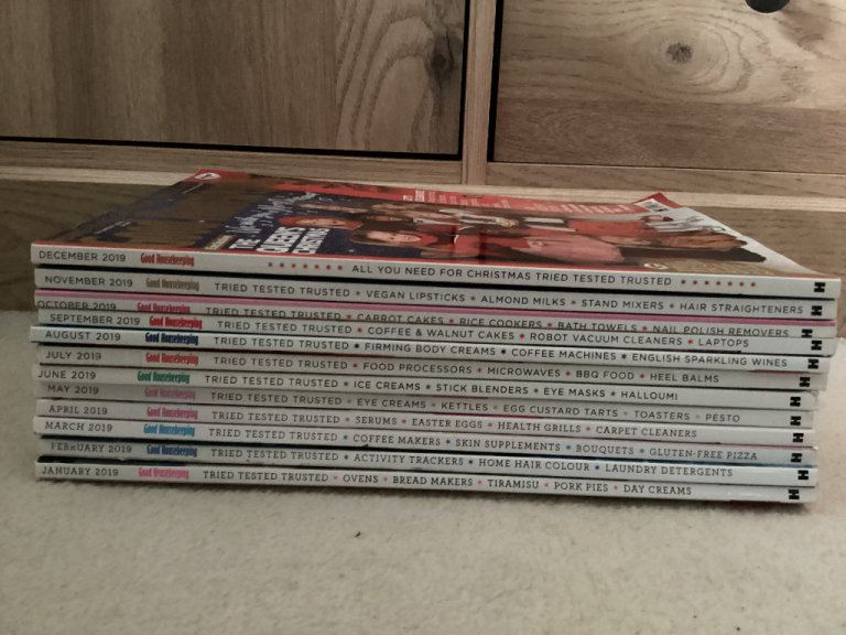 Good Housekeeping magazines 2019