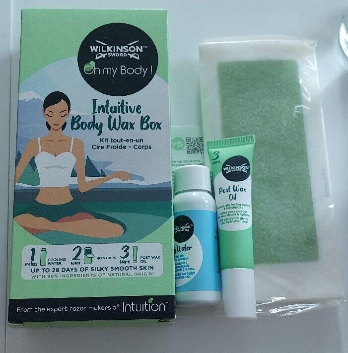 Wilkinson Sword Intuitive Body Wax Box New!  