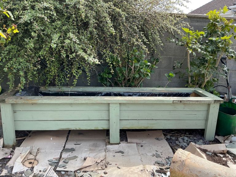 Free Large Wooden Garden Planter