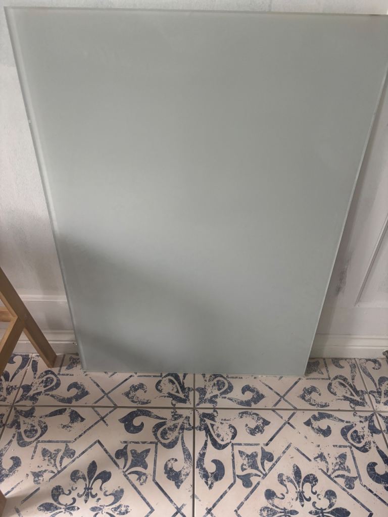 Kitchen splash back - glass 61cmx84cm