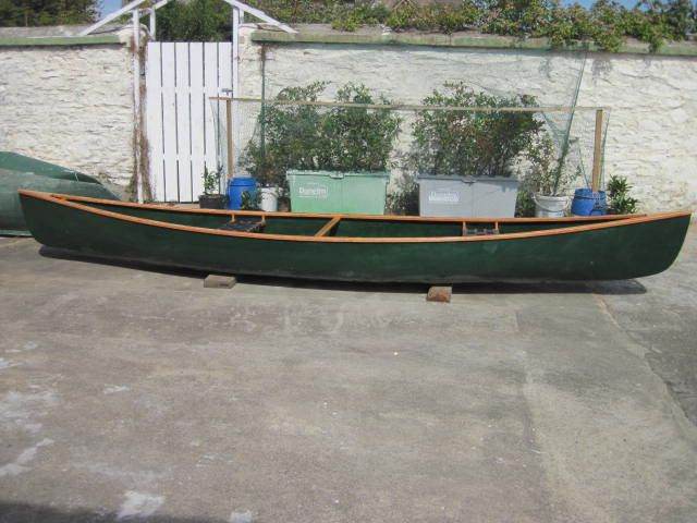 White Guide Canoe