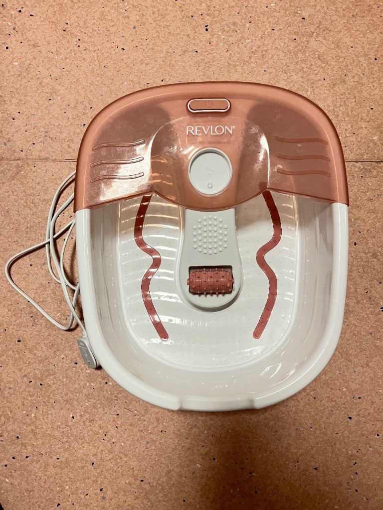 REVLON PediPrep Spa Foot Spa with Pedicure Set – Excellent Condition – Boxed