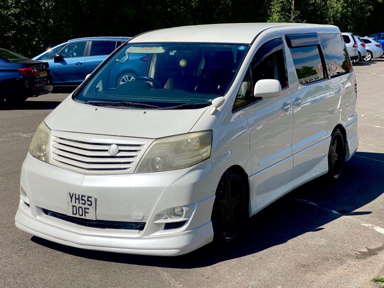 2006 TOYOTA ALPHARD 3.0 V6 V SPEC LOW MILEAGE BODYKIT MUST SEE DEEP DISH ALLOYS 8 SEATER CAMPER VAN