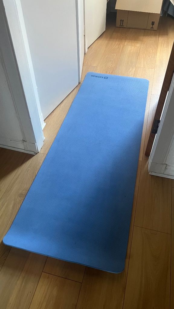 Blue Kayman yoga mat
