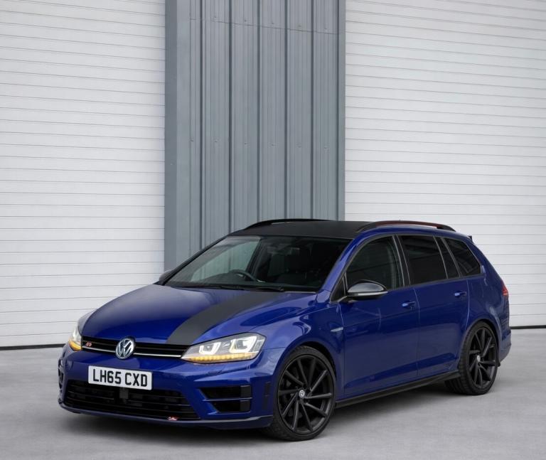 2016 65 VOLKSWAGEN GOLF R DSG 4MOTION 2.0 TSI 380BHP ESTATE FVWSH BLUE STAGE 1+