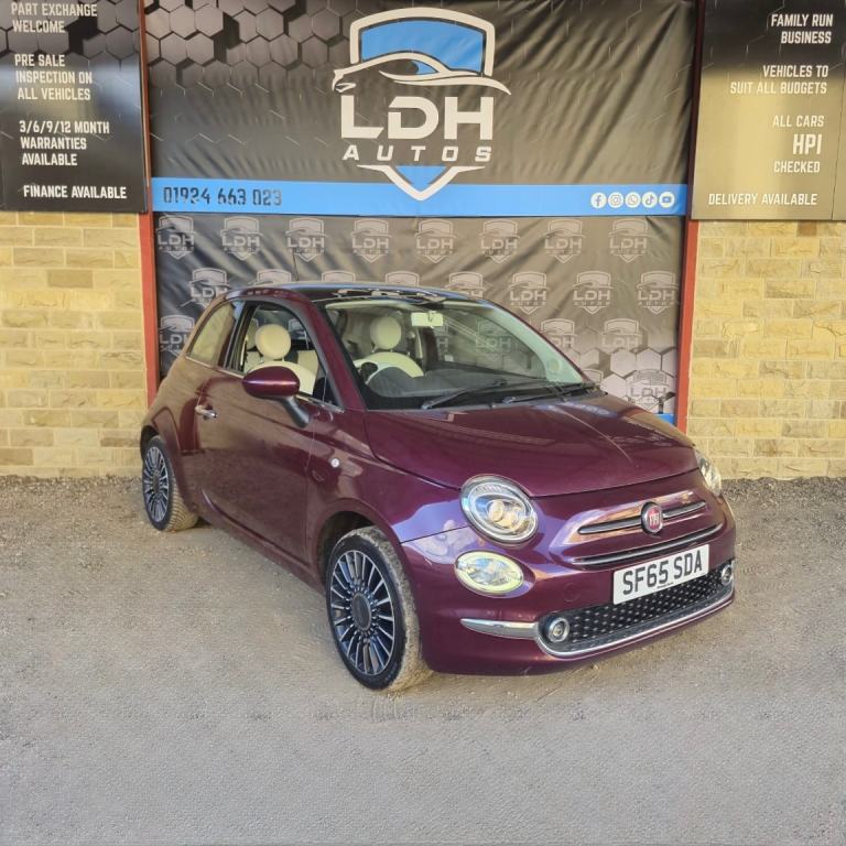 FIAT 500 1.2 500 My17 1.2 69hp Lounge 2016