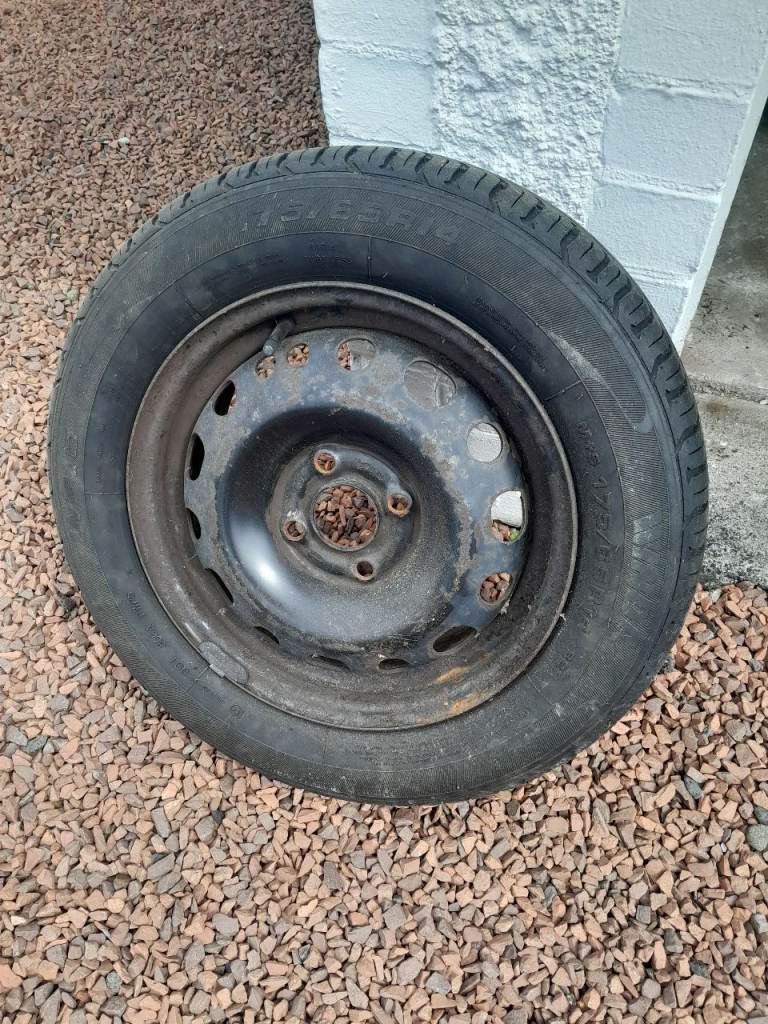Spare wheel and tyre M+S 175/65 R14 . £20