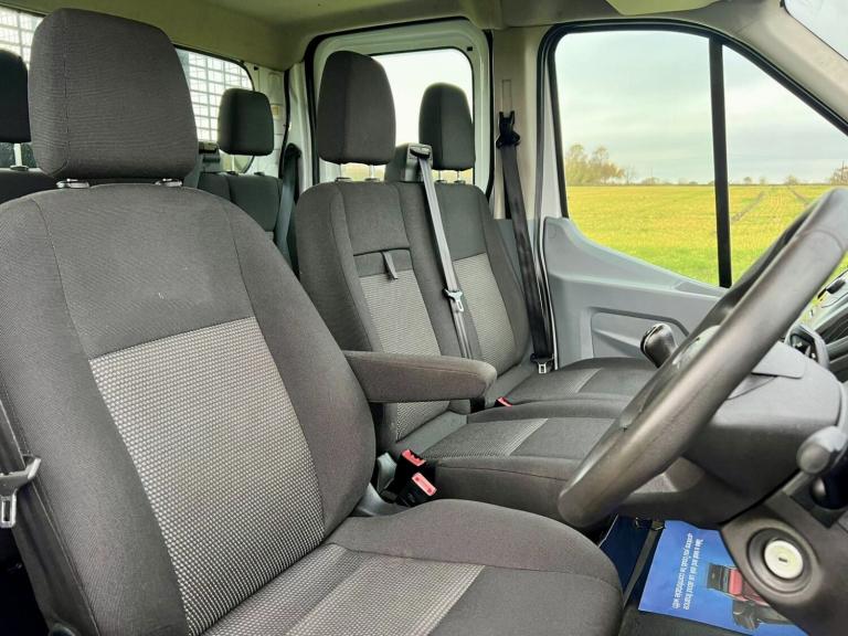 FORD TRANSIT 2.0 350 EcoBlue CAGED TIPPER White Manual Diesel 2018