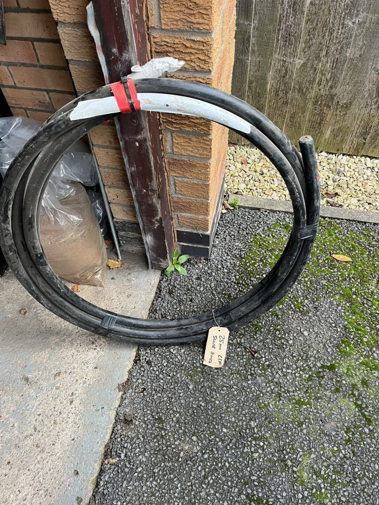 5 core 25.0mm LSF armoured cable 8M