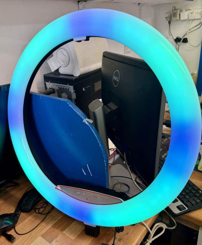 RGB MJ56 22” LED Ring Light with Stand