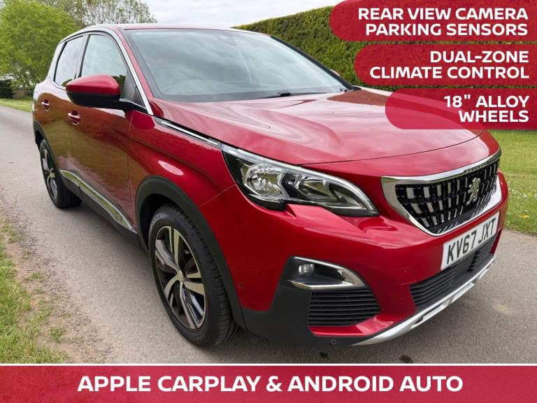 2018 Peugeot 3008 1.2 PureTech Allure 5dr HATCHBACK Petrol Manual